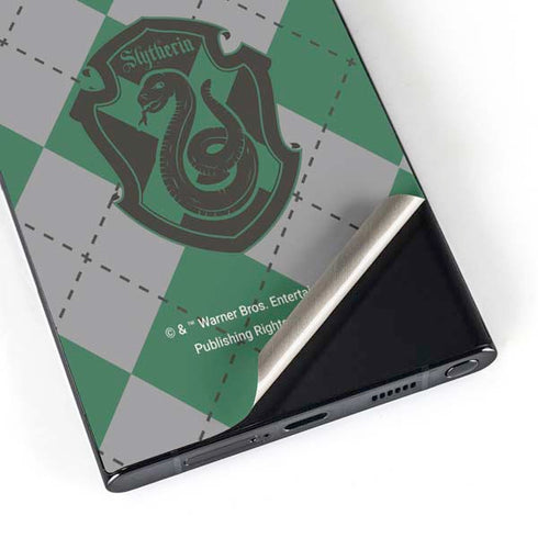 Wizarding World Harry Potter Slytherin Crest Galaxy S25 Ultra Skin